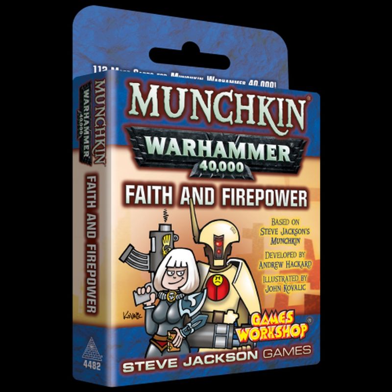 Munchkin Warhammer 40,000 Faith and Firepower expansion